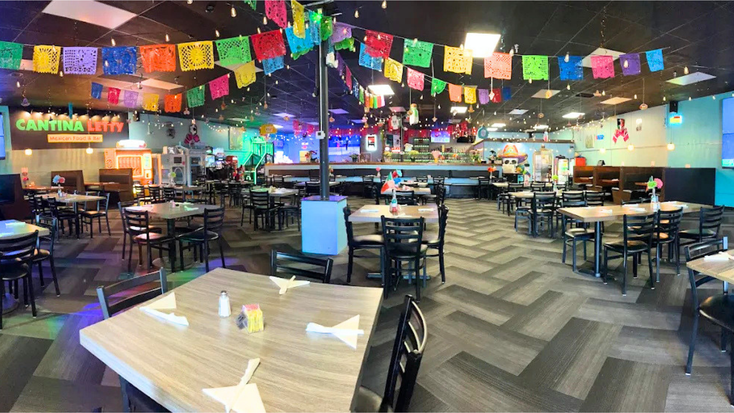 REPLACE → wide hero photo: full cantina table, family-style Mexican spread, warm light, hands reaching in (16:9, ≥2000px)